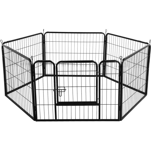 Yaheetech 6 Panel Exercise Heavy Duty Pet Pen & Reviews Wayfair